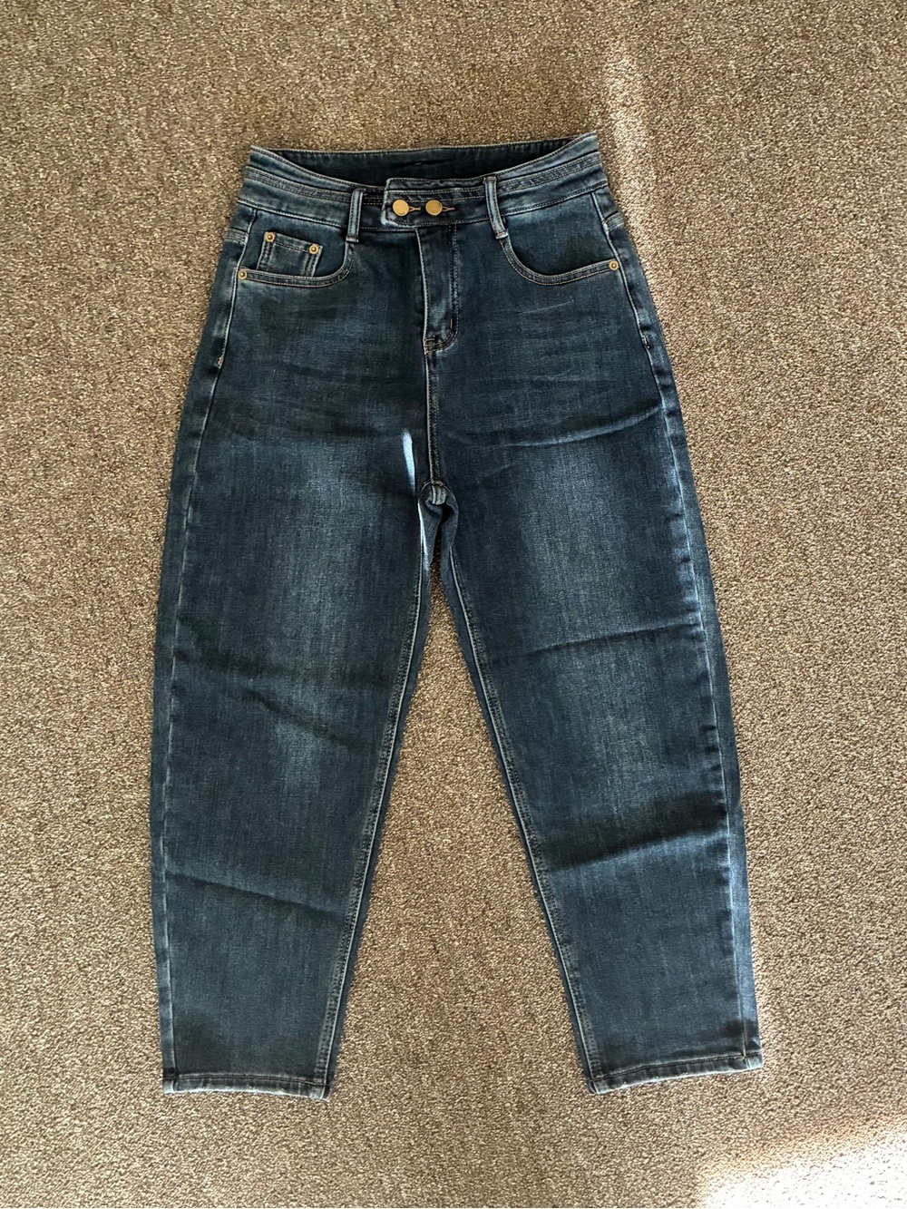 Korea Brand Fall/Winter Warm Spandex Jeans